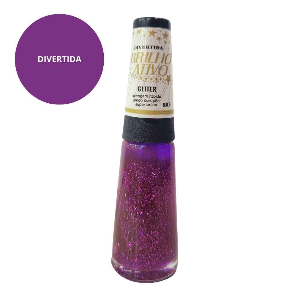 DIVERTIDA - ESMALTE GLITER