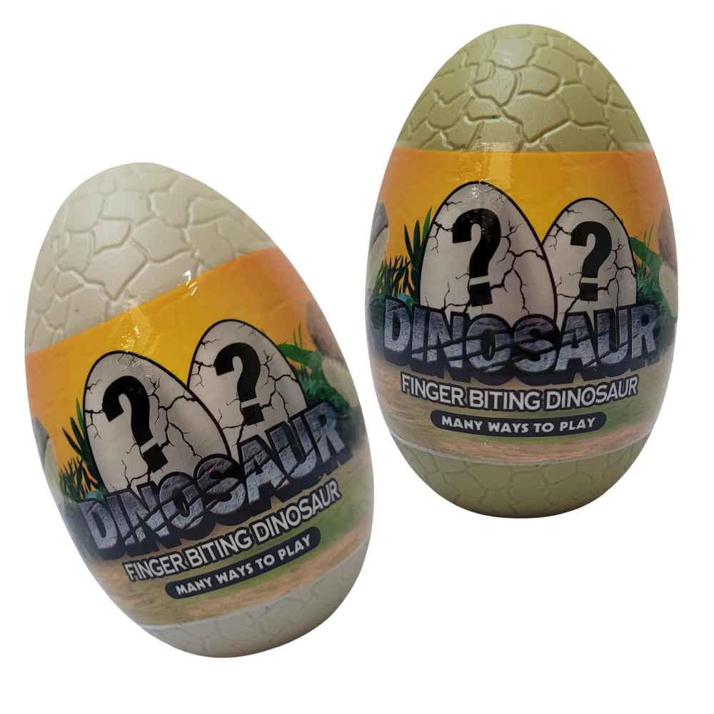 BRINQUEDO OVO SURPRESA COM DINOSSAURO 