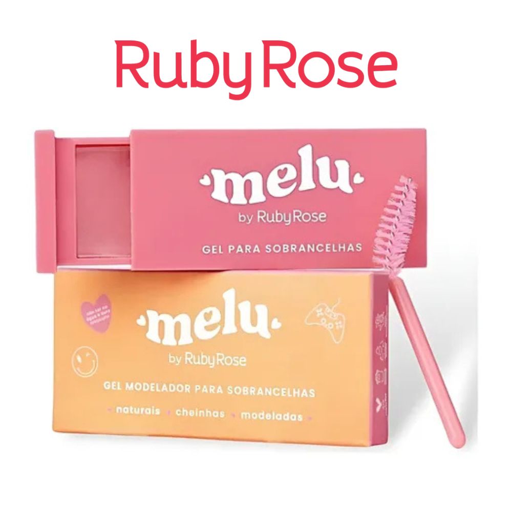 GEL MODELADOR PARA SOBRANCELHA -  MELU BY RUBY ROSE 