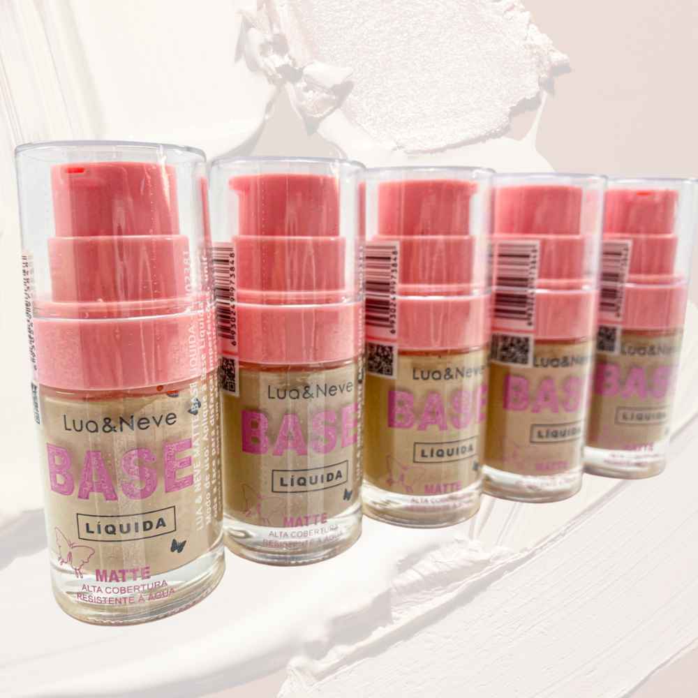 BASE L�QUIDA MATTE  LUA&NEVE - ALTA COBERTURA  E LONGA DURA��O 