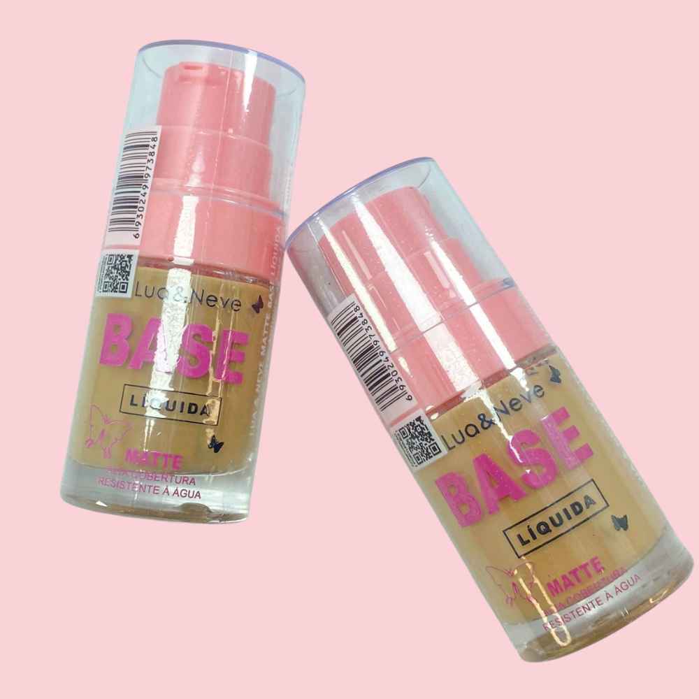 BASE L�QUIDA MATTE  LUA&NEVE - ALTA COBERTURA  E LONGA DURA��O 