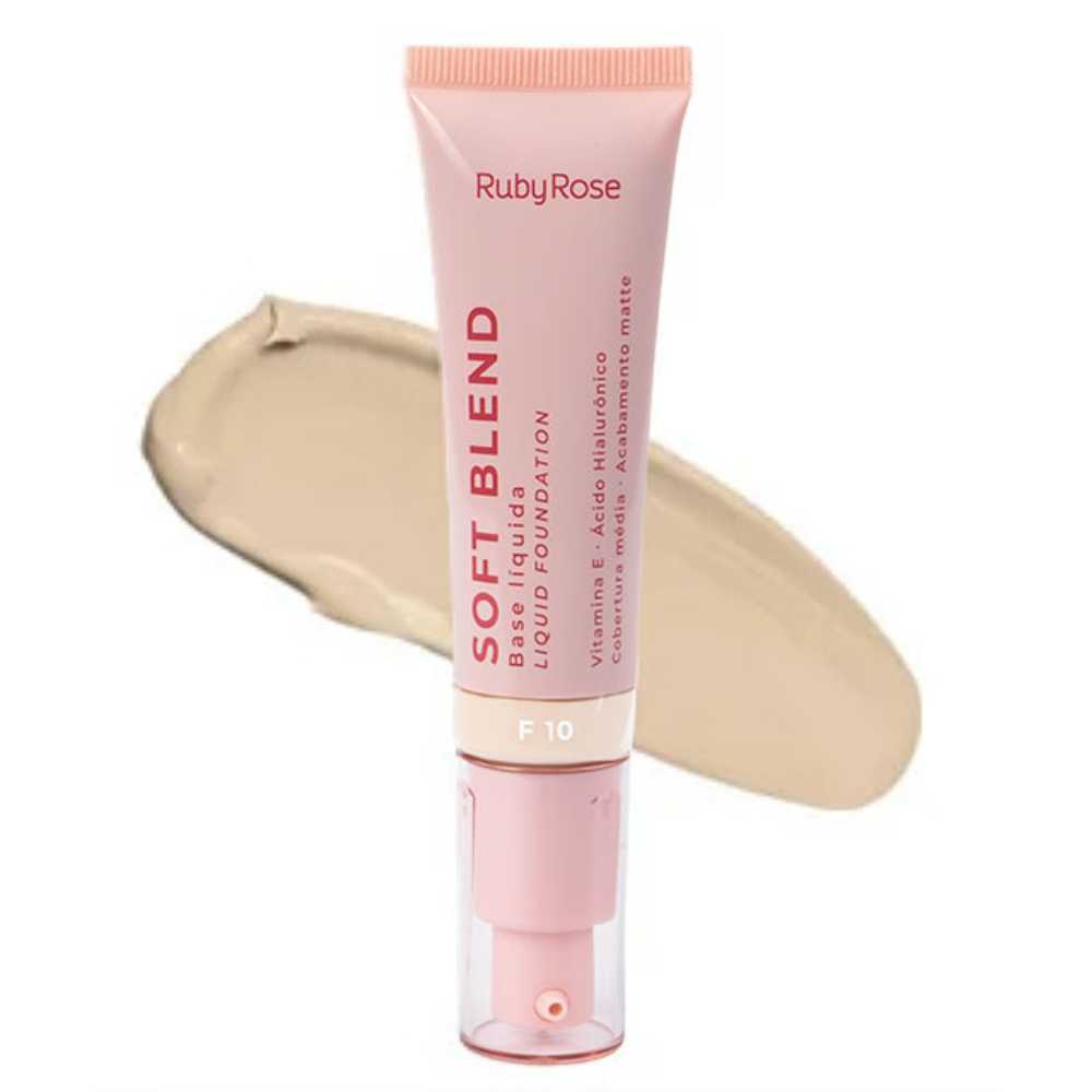 BASE L�QUIDA SOLFT BLEND - RUBY ROSE