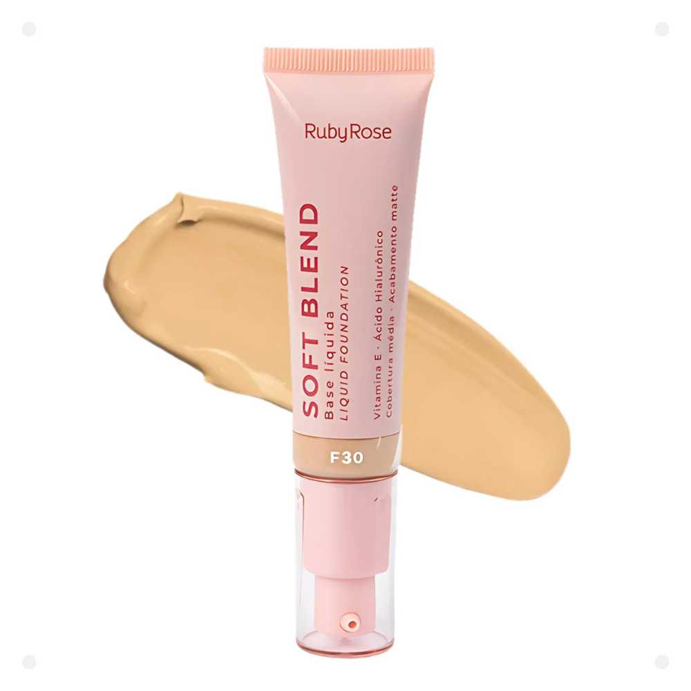 BASE L�QUIDA SOLFT BLEND - RUBY ROSE
