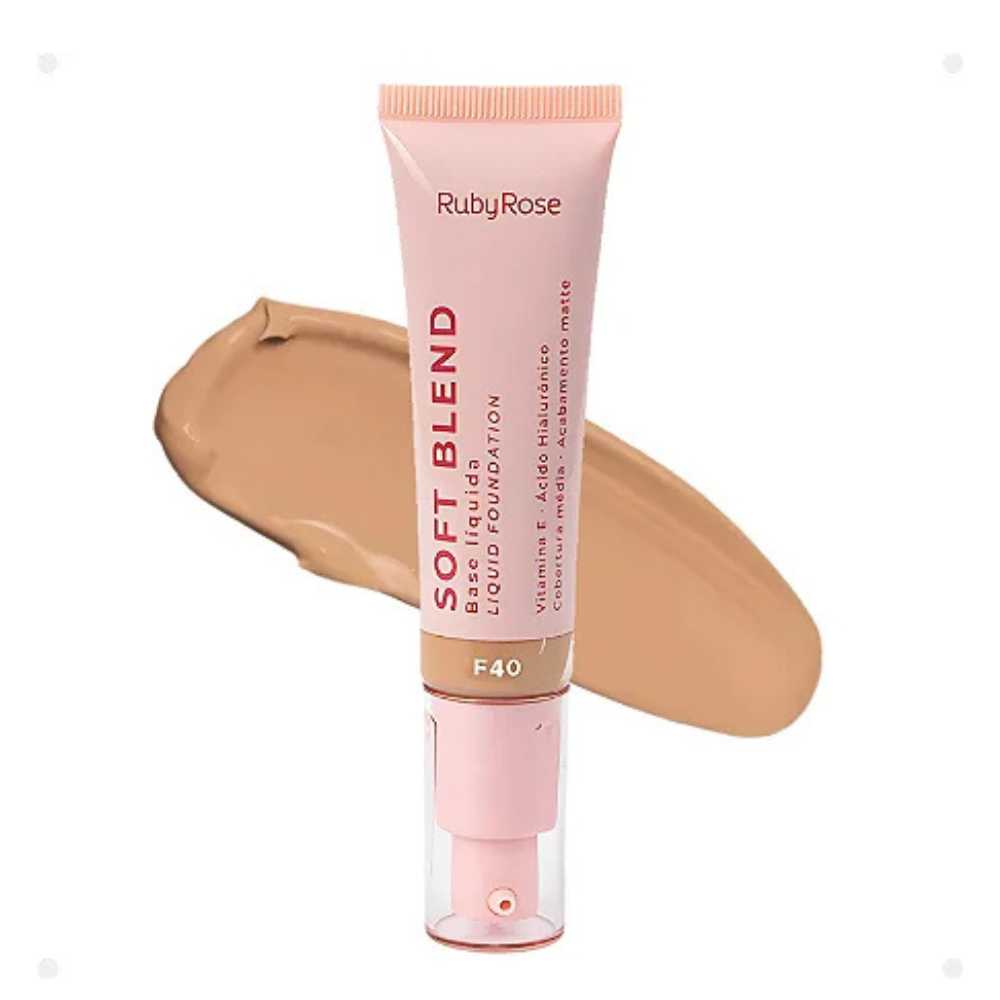 BASE L�QUIDA SOLFT BLEND - RUBY ROSE