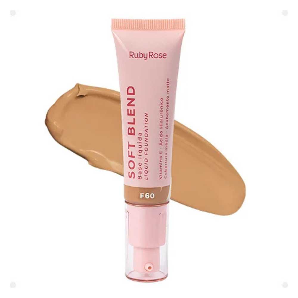 BASE L�QUIDA SOLFT BLEND - RUBY ROSE