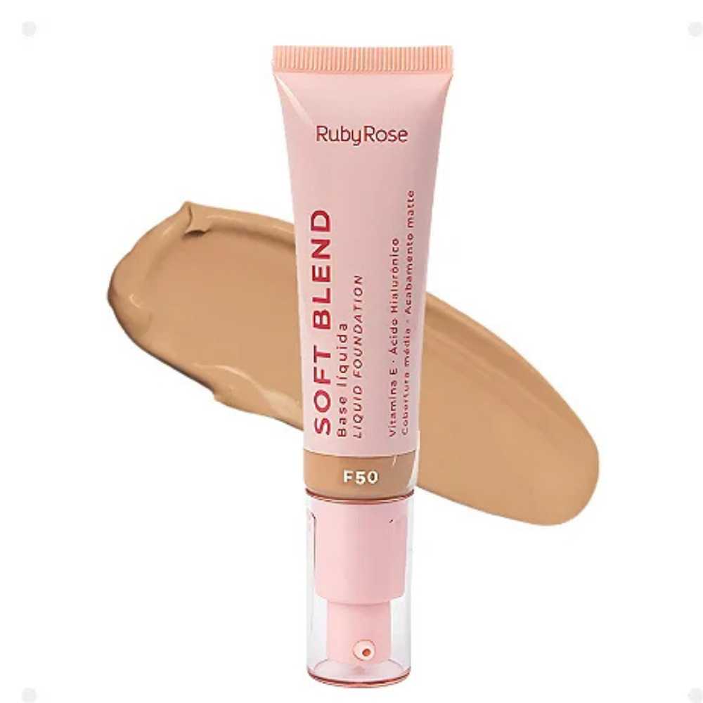BASE L�QUIDA SOLFT BLEND - RUBY ROSE