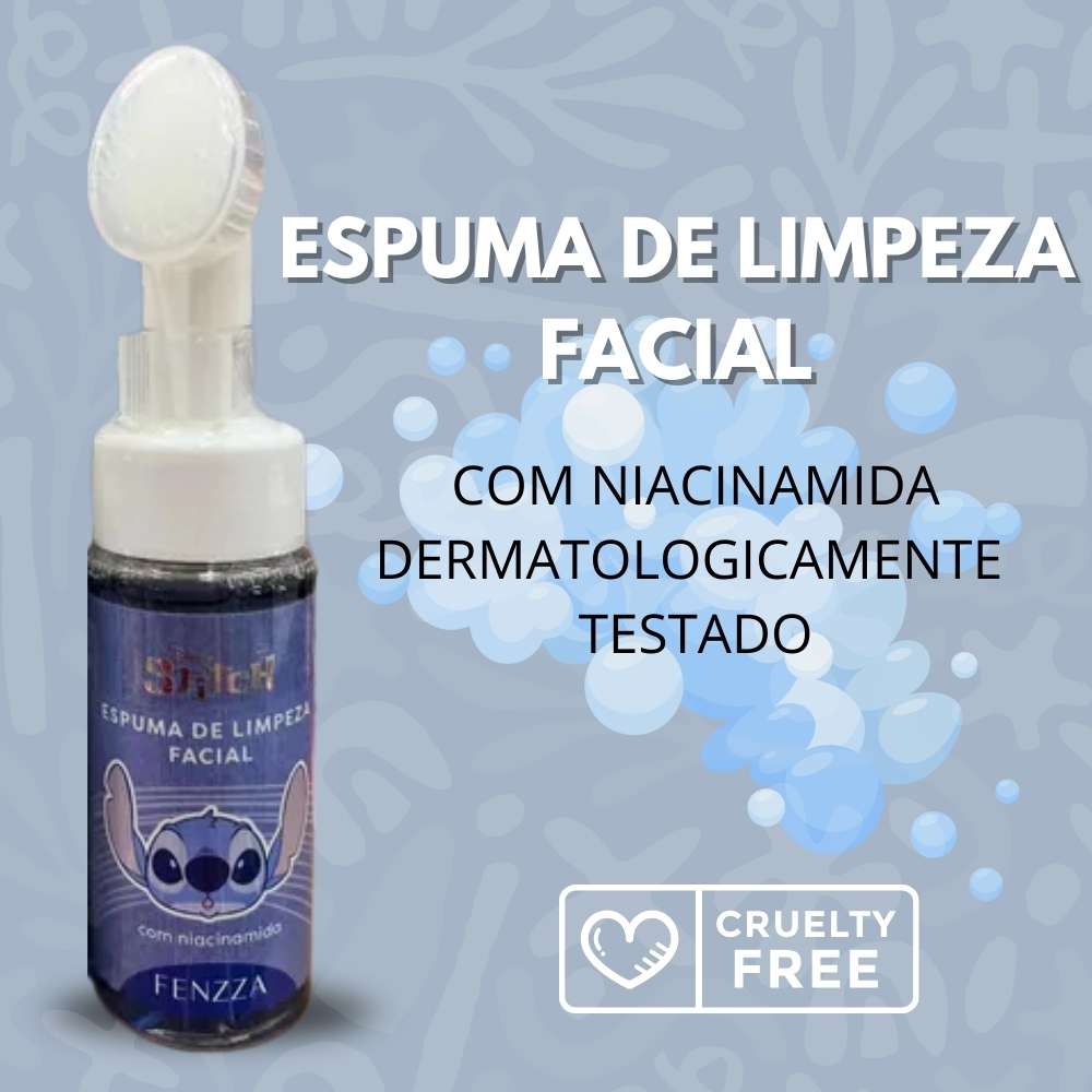 KIT SKINCARE STITCH ESPUMA E �GUA MICELAR - FENZZA
