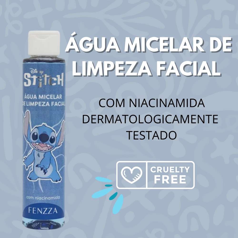 KIT SKINCARE STITCH ESPUMA E �GUA MICELAR - FENZZA