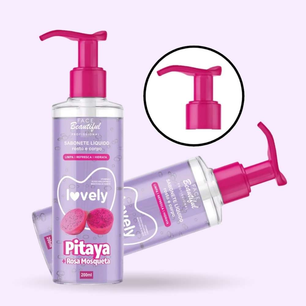 SABONETE L�QUIDO PITAYA LOVELY - FACE BEAUTIFUL
