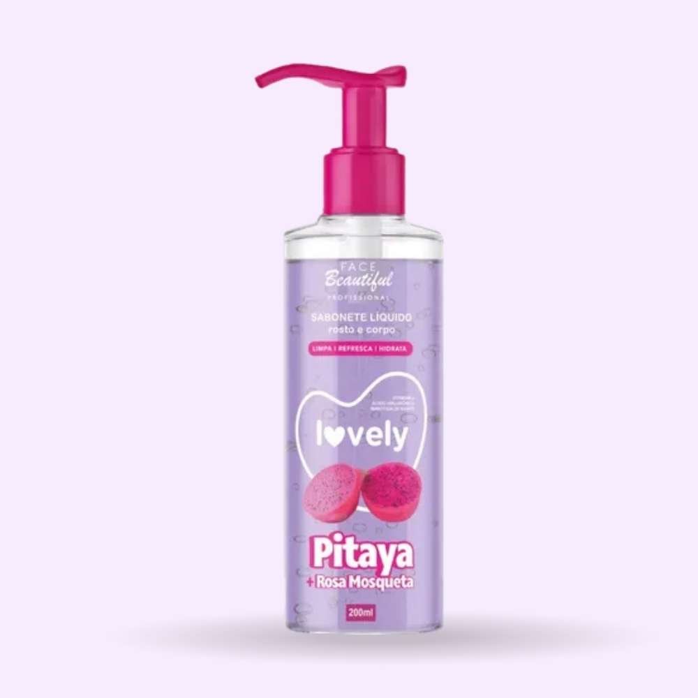 SABONETE L�QUIDO PITAYA LOVELY - FACE BEAUTIFUL