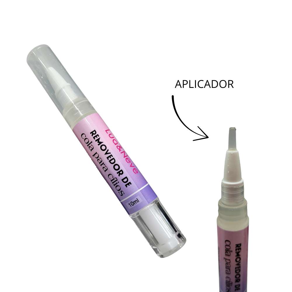 REMOVEDOR DE COLA PARA C�LIOS LUA & NEVE - LIMPEZA SUAVE E EFICIENTE 