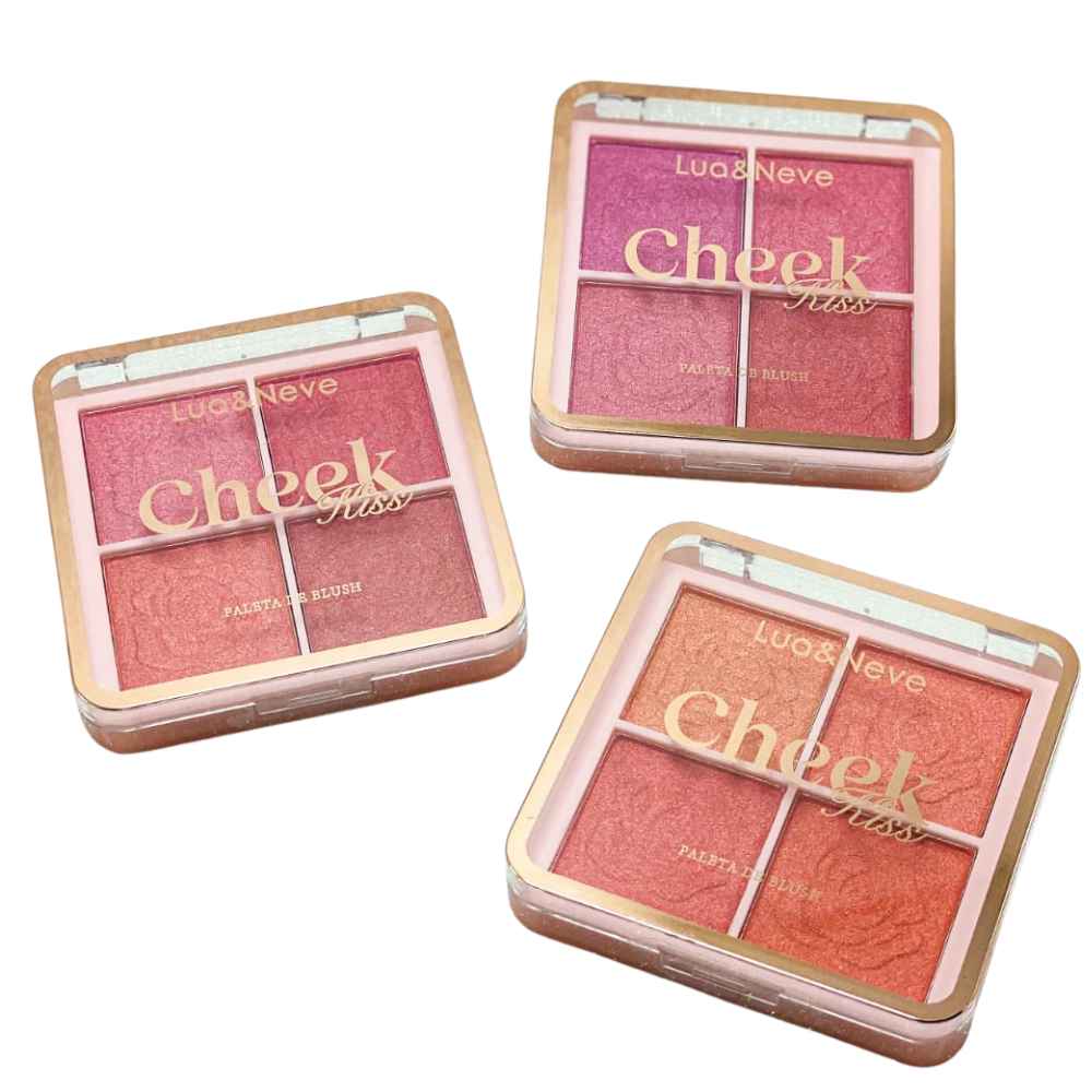 PALETA DE BLUSH CHEEK KISS - LUA&NEVE 
