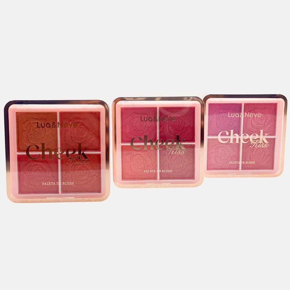PALETA DE BLUSH CHEEK KISS - LUA&NEVE 