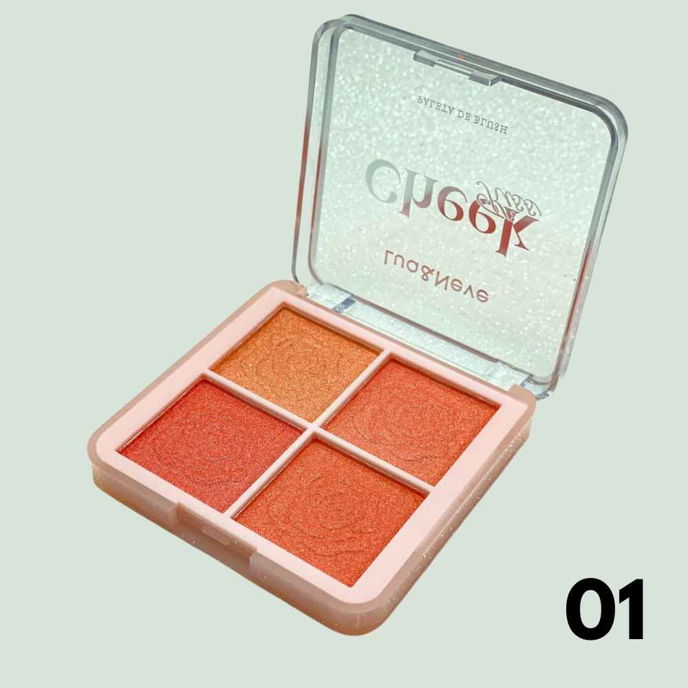 PALETA DE BLUSH CHEEK KISS - LUA&NEVE 