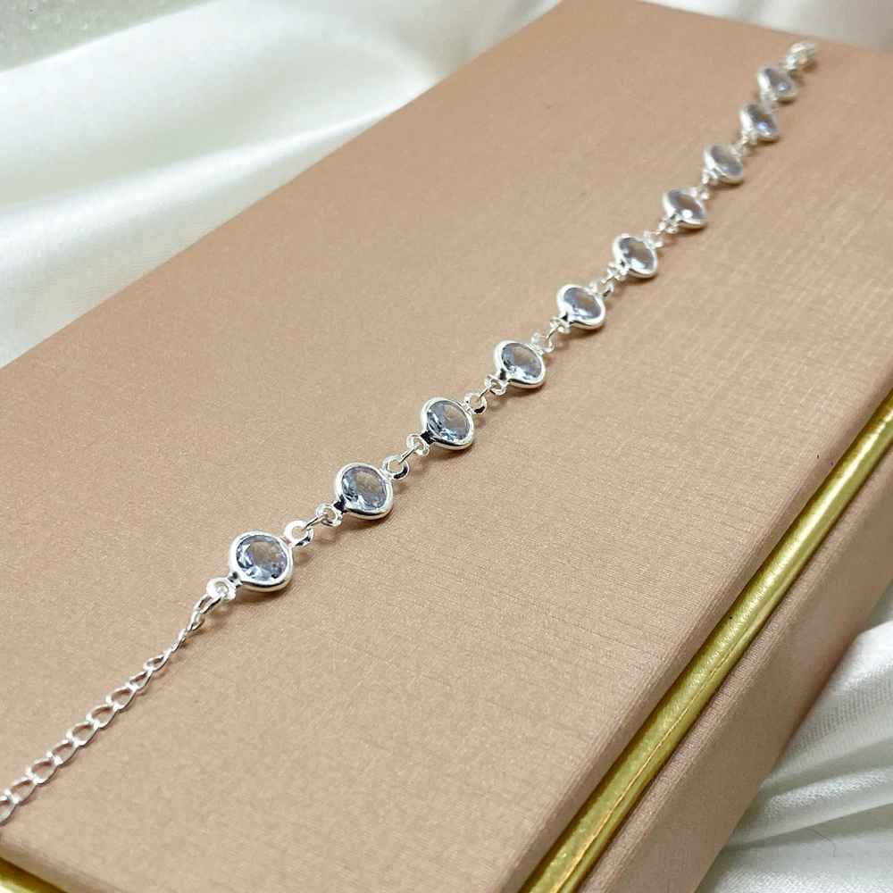 PULSEIRA PONTO DE LUZ FOLHEADO - COM BRINDE 