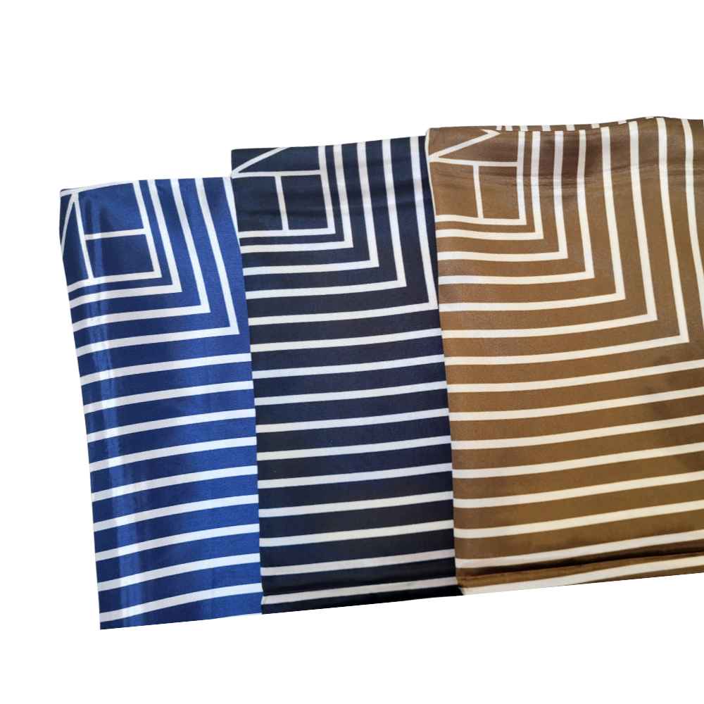 LEN�O LISTRADO CETIM 