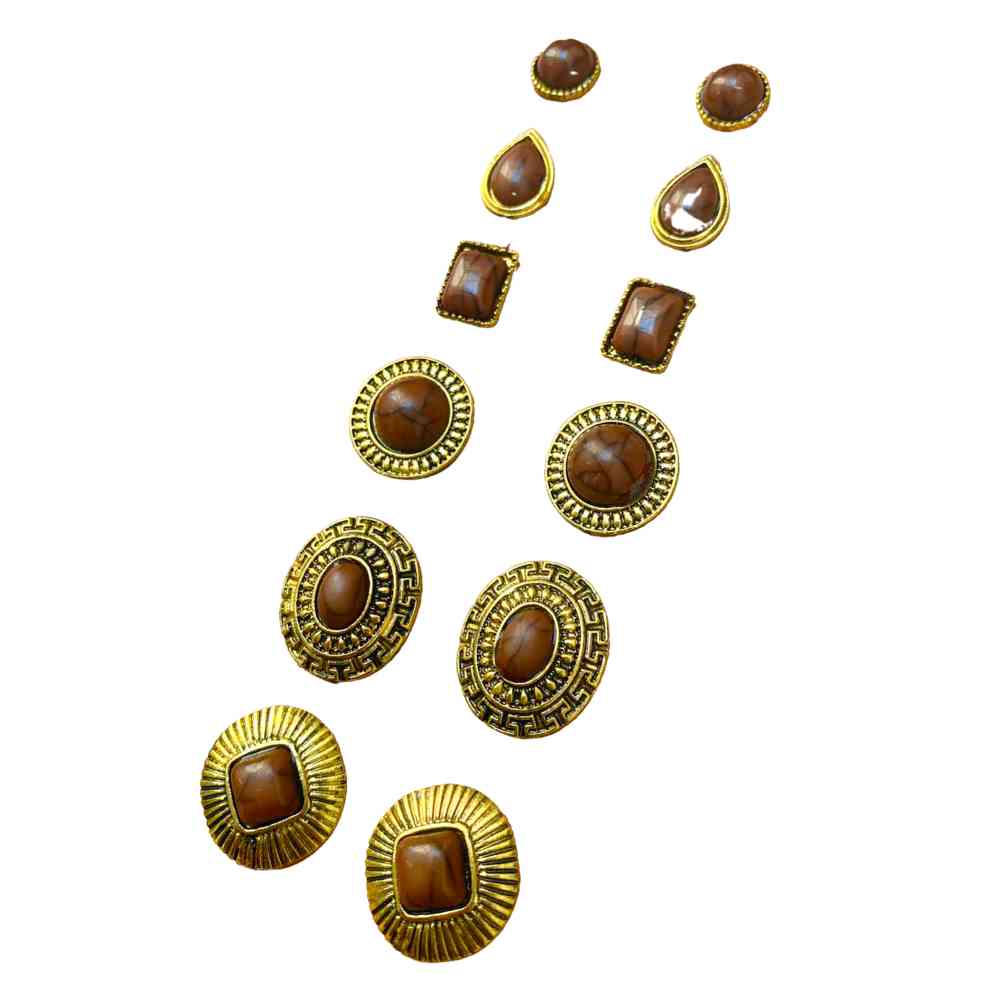 KIT BRINCOS RETR� CHIC 