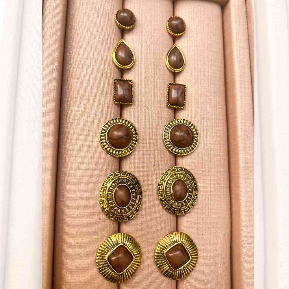 KIT BRINCOS RETR� CHIC 