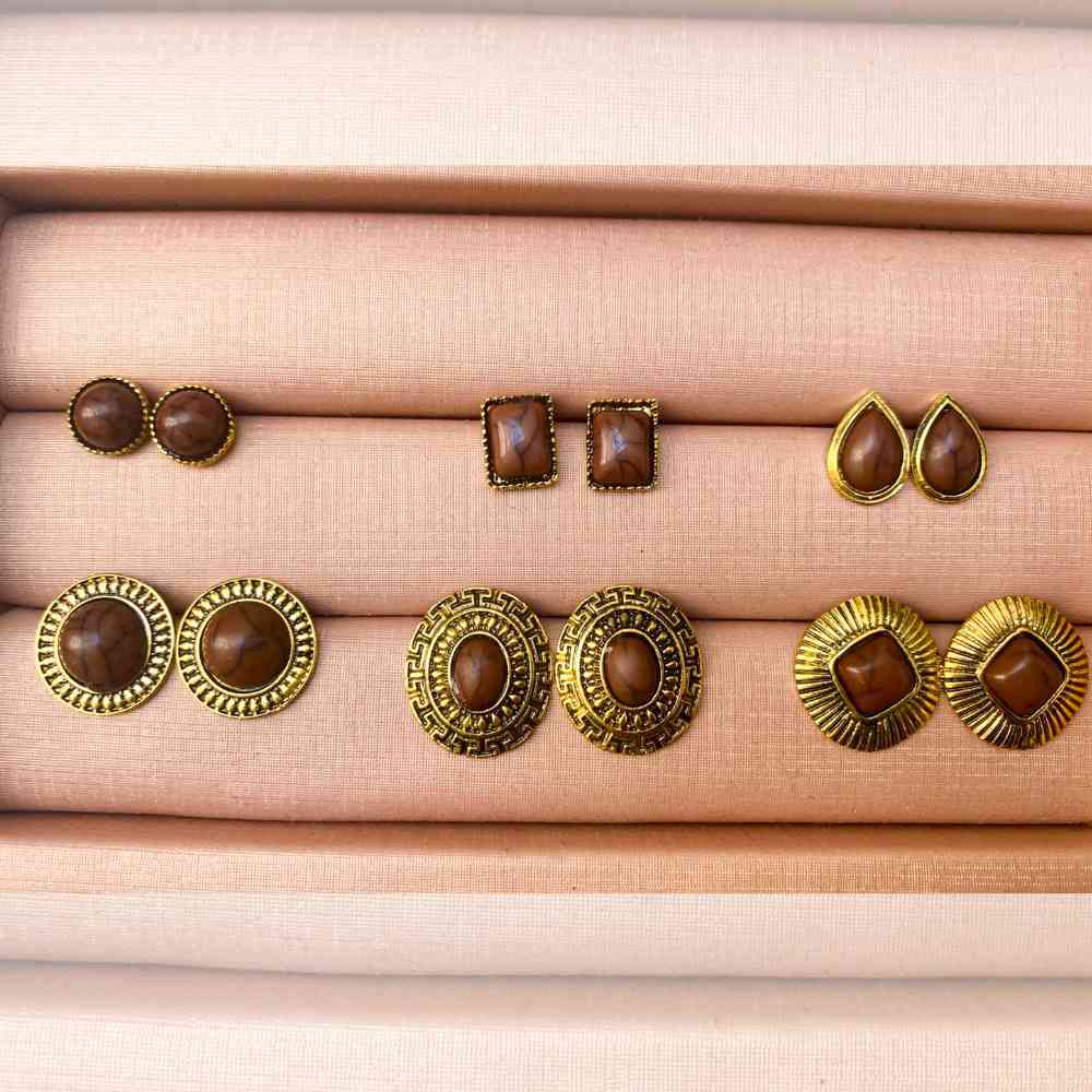 KIT BRINCOS RETR� CHIC 