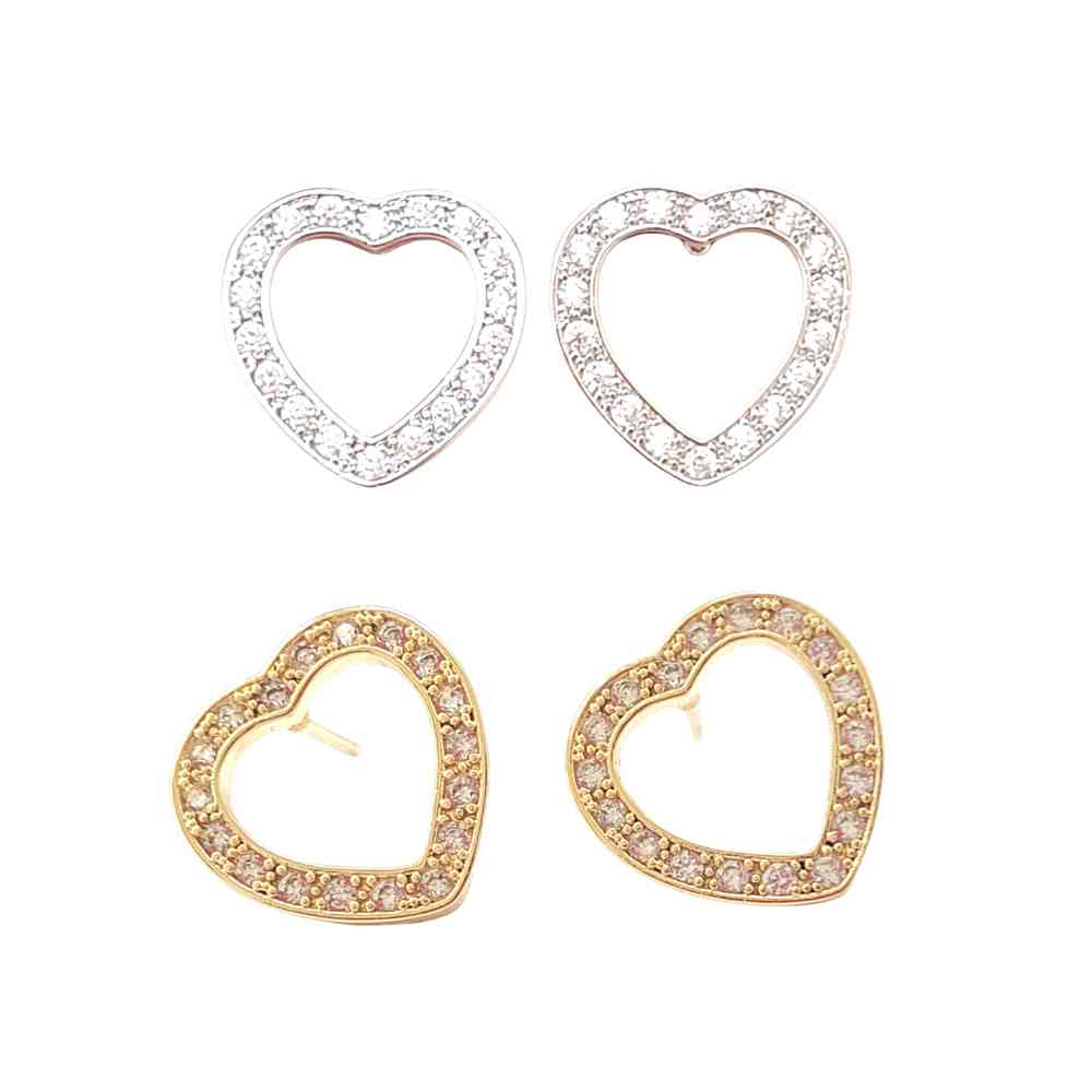 BRINCO CORA��O DELICADO COM STRASS