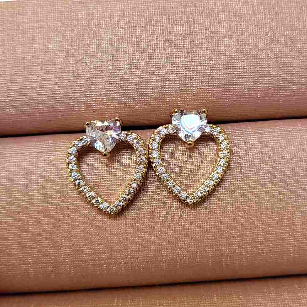 BRINCO CORA��O DUPLO DELICADO 