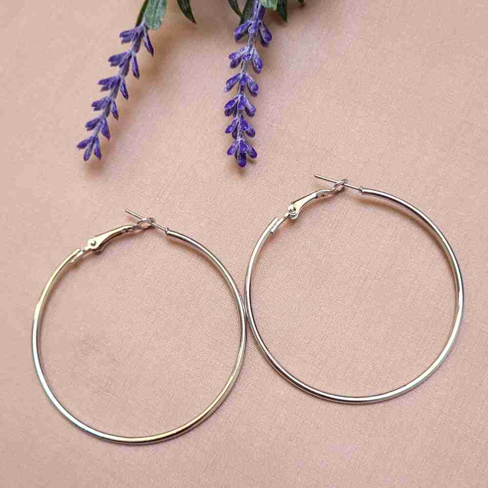 ARGOLA ESTILO COMPACTO PRATEADA 