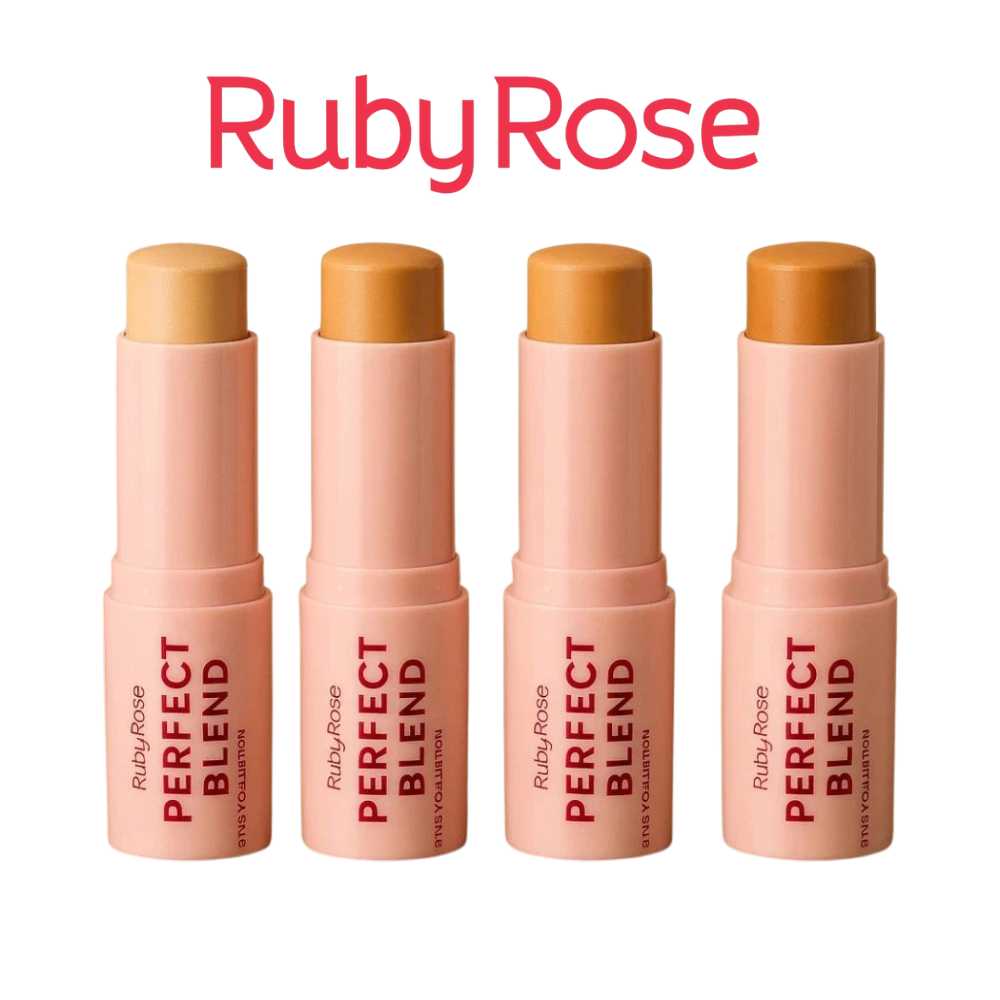 BASE STICK PERFECT BLEND - RUBY ROSE CORES CLARAS