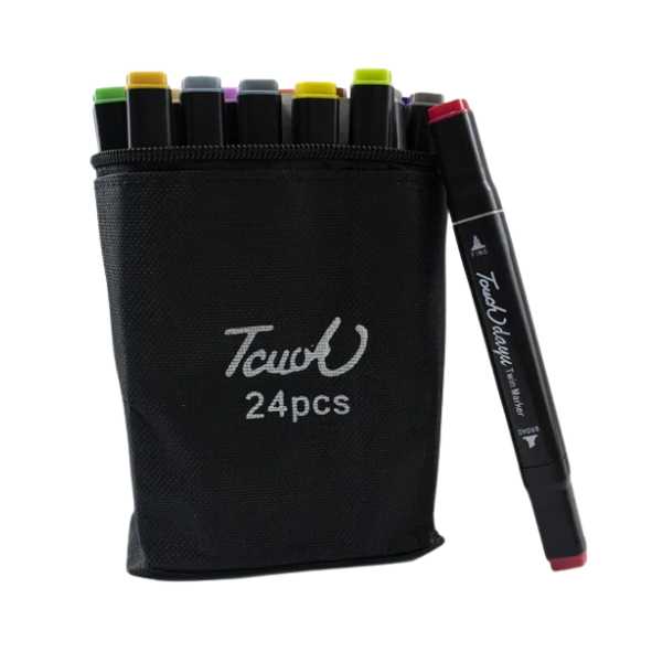 CANETINHAS MARCA TEXTO 24 CORES 