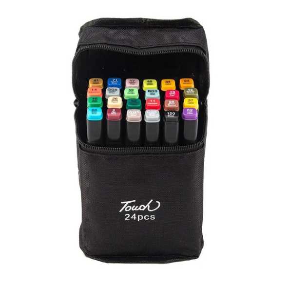 CANETINHAS MARCA TEXTO 24 CORES 